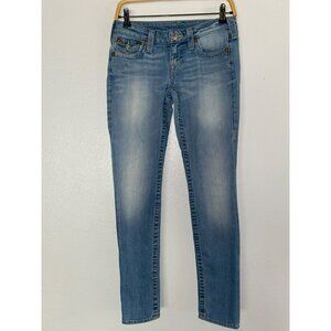 True Religion Women's Skinny Jeans - Light Blue